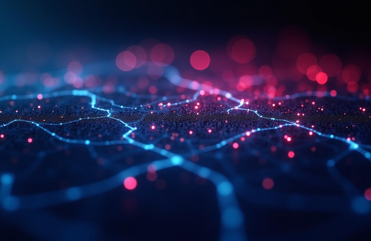 Artisanal craftsmanship close-up with modern digital analytical overlay